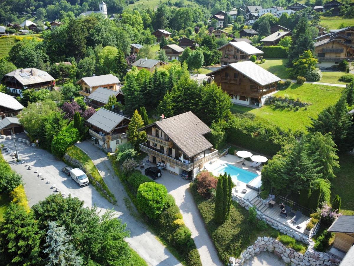 L'Ours Blanc Lodge Le Biot Exterior foto