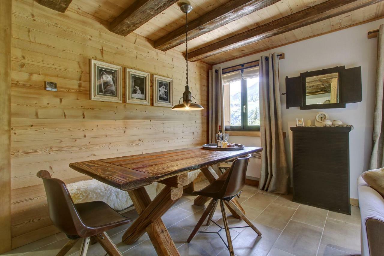 L'Ours Blanc Lodge Le Biot Exterior foto